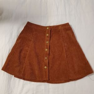 Brown Skirt